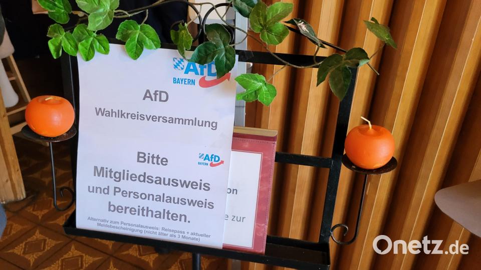 AfD Listennominierung Landtagswahl 2023. Bild: Würth, Wolfgang