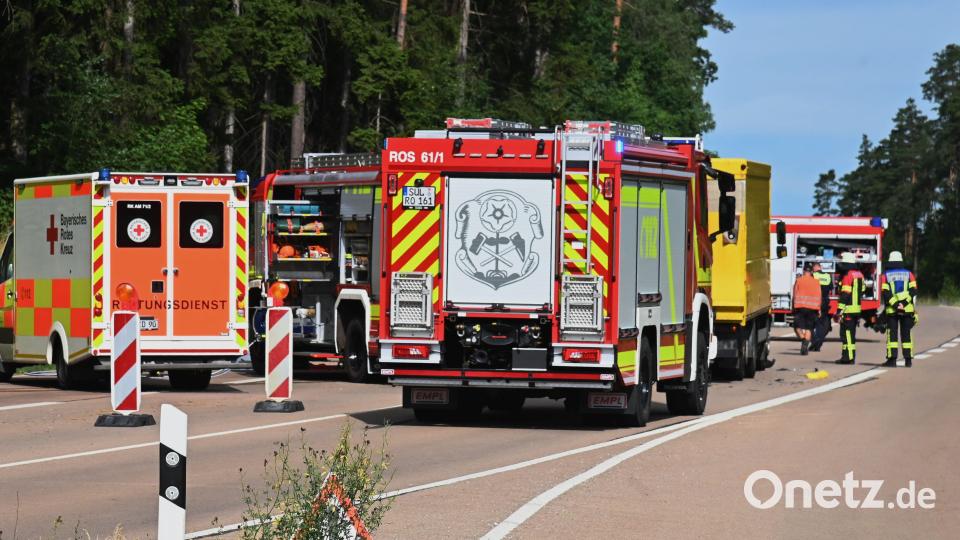 Auf der B 85 gab es am Donnerstag, 13. Juli, einen Verkehrsunfall mit einem Verletzten. Bild: gf