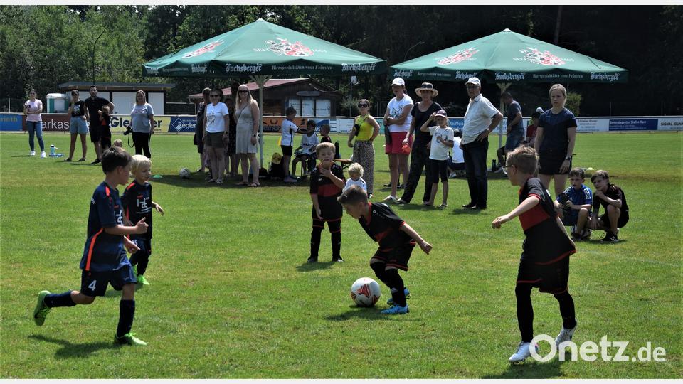Alleine 250 Zuschauer sahen die Spiele der kleinen Mädchen und Buben am Sonntagvormittag. Bild: fz