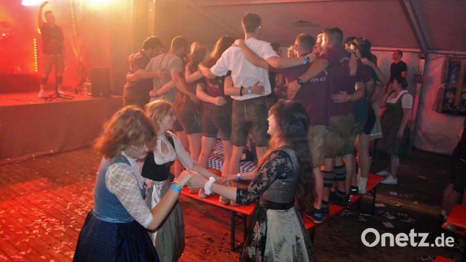 Friedlich feierten die Kirwaleut zusammen mit den Partygästen aus Nah und Fern. Bild: kki