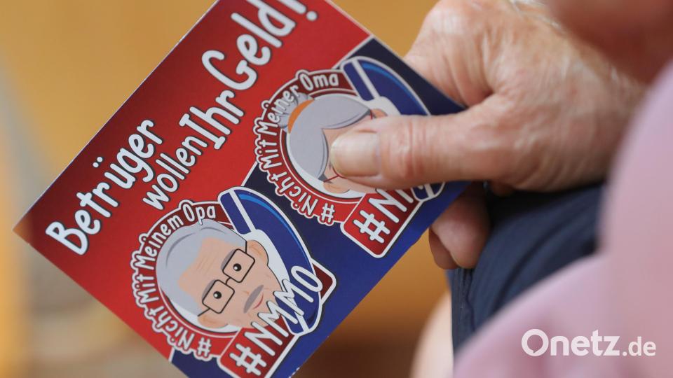 Das Cover der Kampagne &quot;Nicht mit meiner Oma. Nicht mit meinem Opa&quot;. Bild: Wolfgang Steinbacher