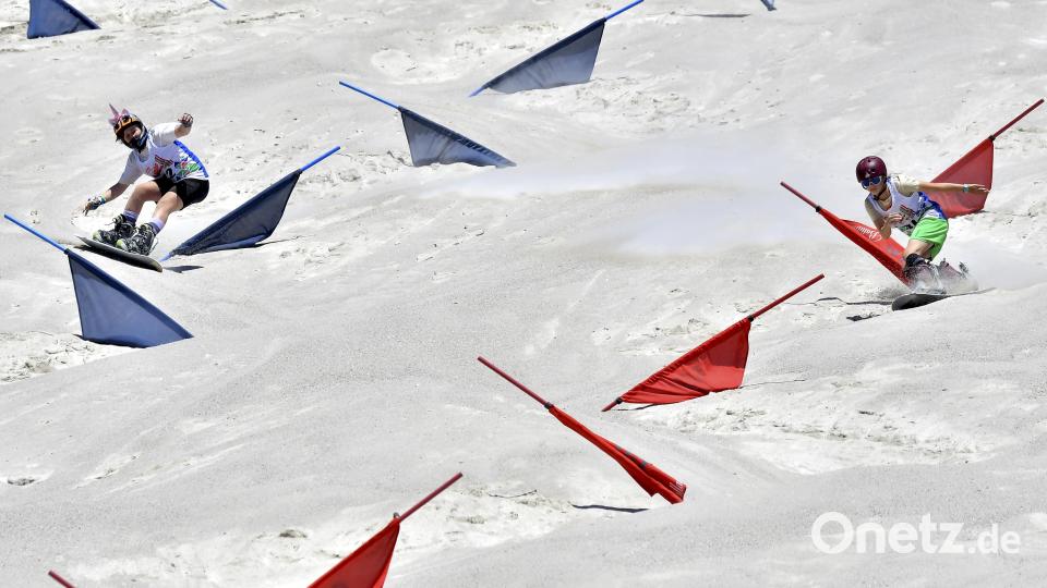 Duell zwischen Annika (links) und Bella (rechts) Bild: Hubert Ziegler