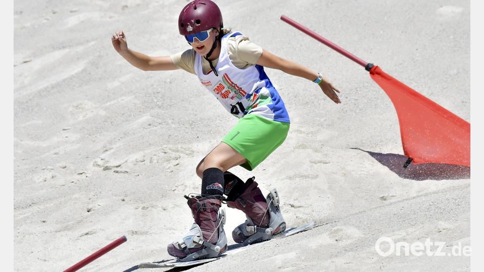 Bella gleitet ganz elegant dem Ziel entgegen. Bild: Hubert Ziegler