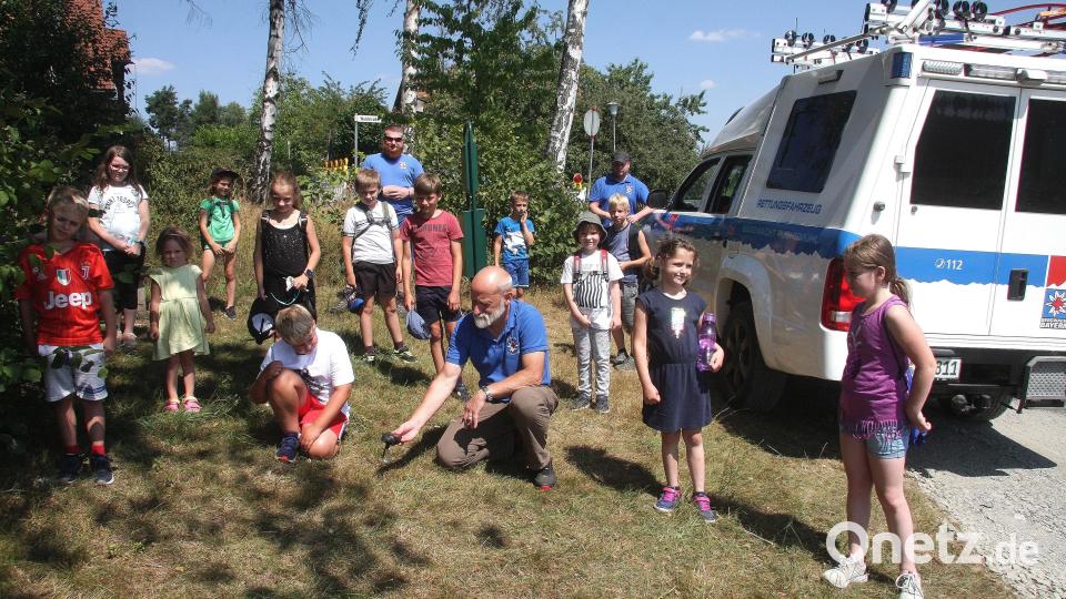 Einen Beitrag zum Ferienprogramm in Fuchsmühl leistet auch heuer die Bergwacht. Archivbild: wro