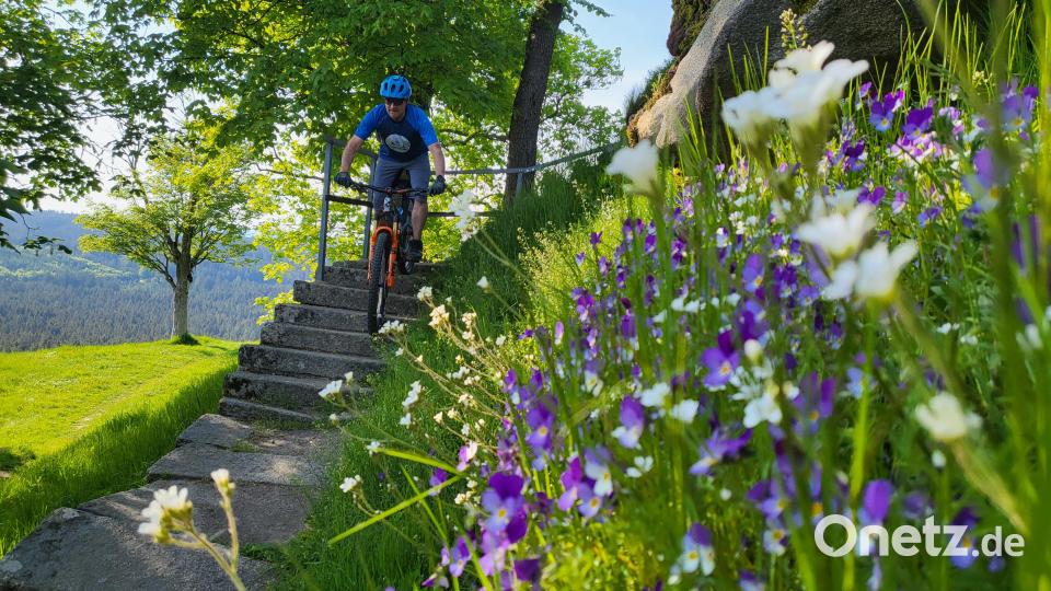 Matthias Lenk ist am liebsten mit dem Berg-Radl unterwegs. Bild: Matthias Lenk