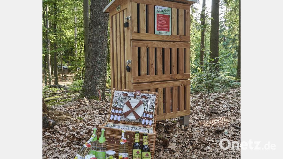 Picknick-Service der Steinwald-Allianz. Bild: Martin Schmid/Steinwald-Allianz/exb