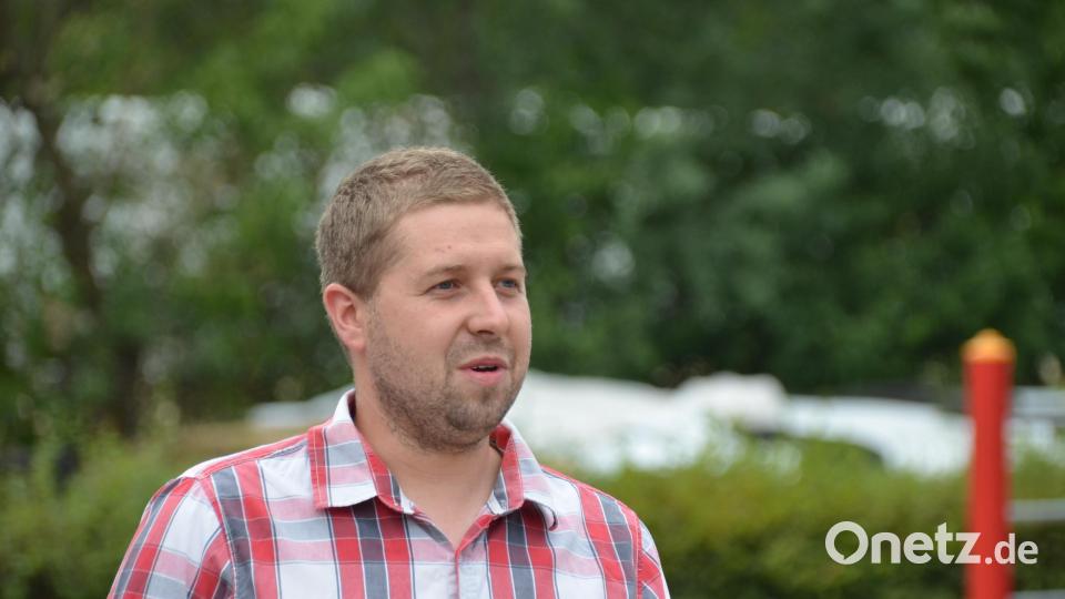 Sebastian Graf ist der Vorsitzende des Kulturscheunevereins. Bild: ak