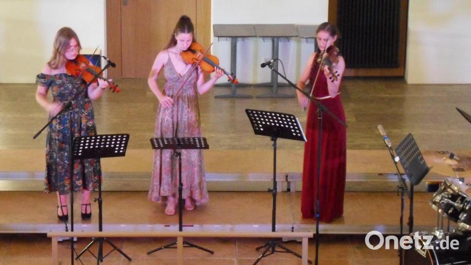 Geigentrio mit Vivaldi Bild: hbl