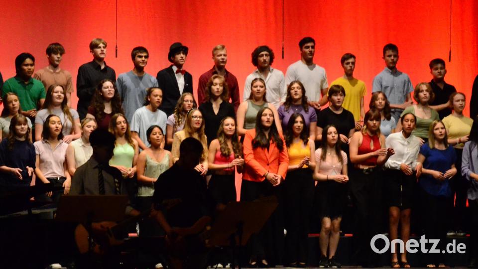 Der Große Chor singt &quot;The Greatest Show&quot;. Bild: Kunz