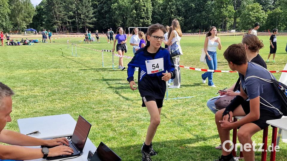 Schwimmen, Radfahren, Laufen: Beim Schülertriathlon der Hans-Scholl-Realschule hatten das auch die über 500 Schüler aus Weiden und dem Landkreis Neustadt zu bewältigen. Bild: R. Kreuzer