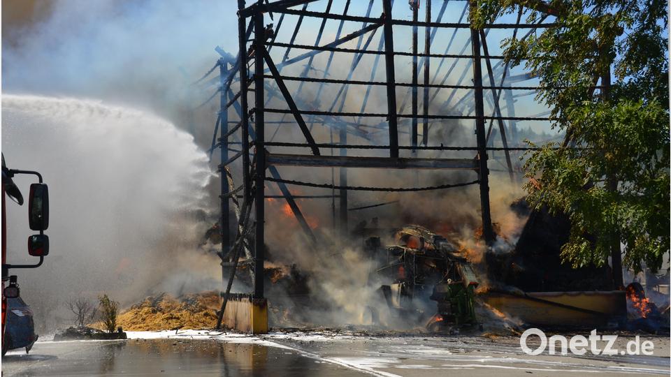Mehr als 500.000 Euro Schaden richtete ein Feuer im Ortsteil Reichenau Anfang Juli auf einem landwirtschaftlichen Anwesen aus. Archivbild: dob