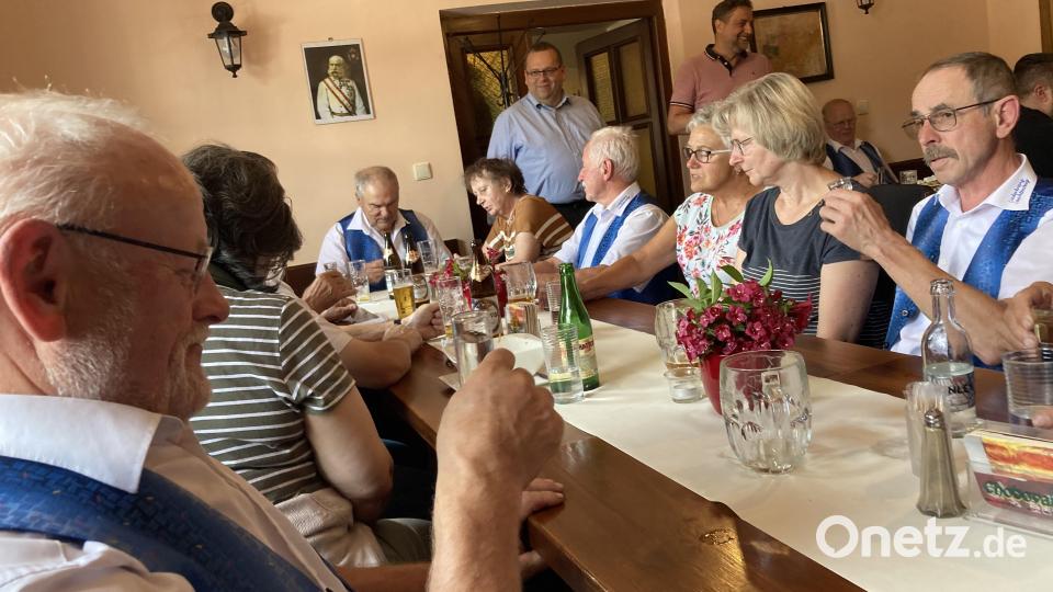 Die Geselligkeit und der Austausch kam auch nicht zu kurz Bild: sl