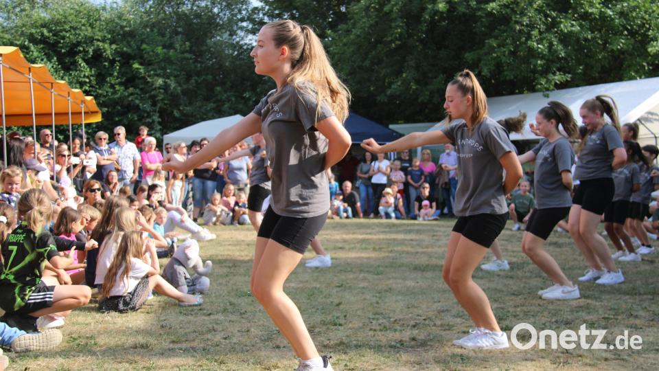 Die Hiphop-Tanzgruppe &quot;The next step&quot; des ASV erhielt für ihre fetzigen Tänze großen Applaus. Bild: prh