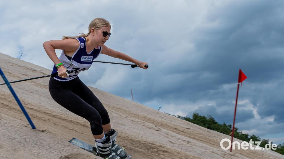 Stefanie Heckmann wurde bei den Damen Zweite. Bild: chl