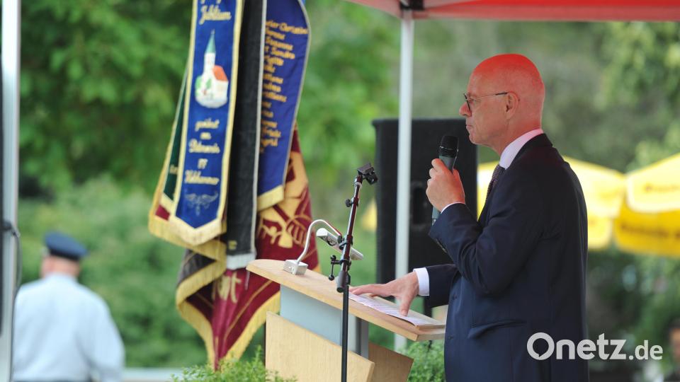 Walter Jonas, Regierungspräsident der Oberpfalz, zu Gast in Schnaittenbach Bild: Andreas Brückmann