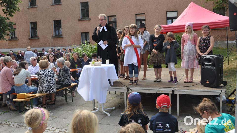 &quot;Die Speisung der 5000&quot;, wurde beim Gottesdienst thematisiert. Bild: dob