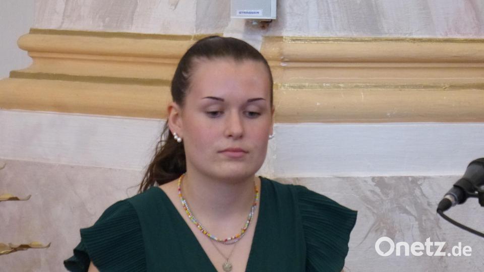 Isabell Schmidt, eine Künstlerin an der Orgel Bild: hme