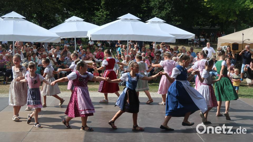 Bei der Volksmusik-Parade im Max-Reger-Park treten auch die Kids- und Teen-Gruppen des Kirwavereins Weiherhammer auf. Bild: Kunz