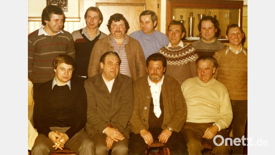 Das war die erste Vorstandschaft des SV Wurz 1973. Repro: tok