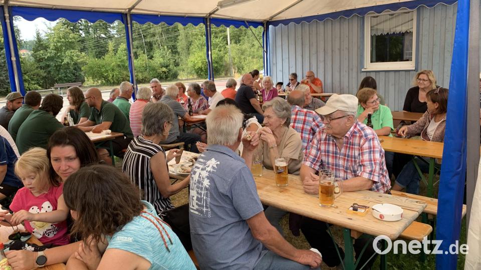 Das Weiherfest der BSG war gut besucht. . Bild: adj