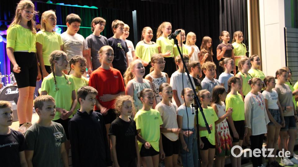 Fast 200 Schülerinnen und Schüler der Lobkowitz-Realschule wirkten in den beiden Auflagen des Sommerkonzerts in den verschiedensten Formationen mit und begeisterten über 1.000 Eltern und Geschwister. Bild: prh