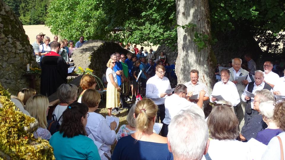 Kirchweih Arzlohe. Bild: Pfarramt Pommelsbrunn/exb