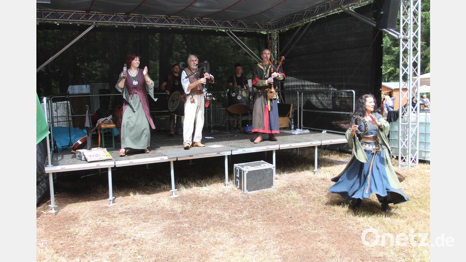 Die Gruppe &quot;Amici Musicae Antiquae&quot; präsentiert mit Liedern aus dem Mittelalter. Bild: pi