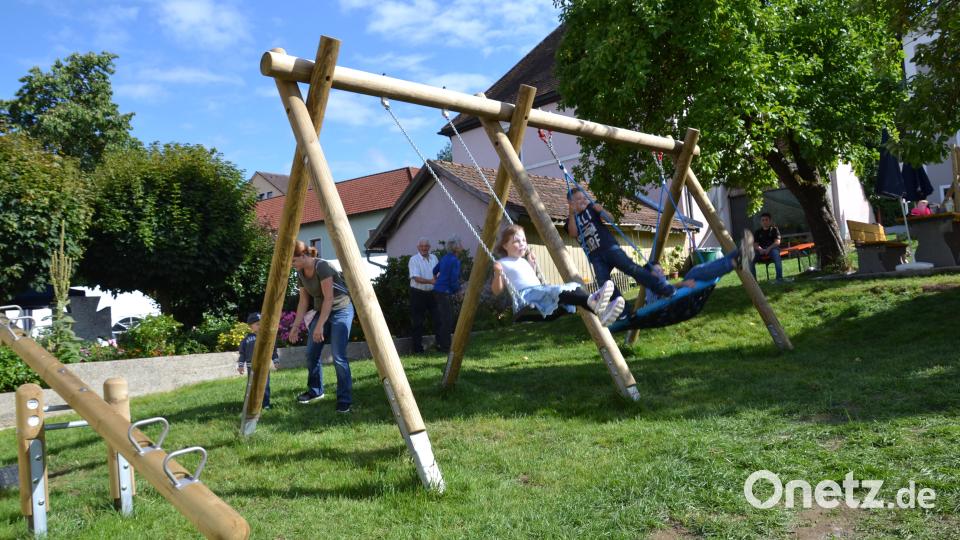 Schaukeln was das Zeug hält oder... Bild: gi