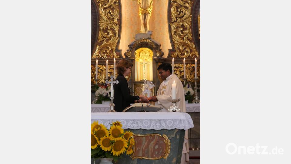 Verabschiedung Pfarrer Pater Antony D´Cruz Bild: Dobler/exb