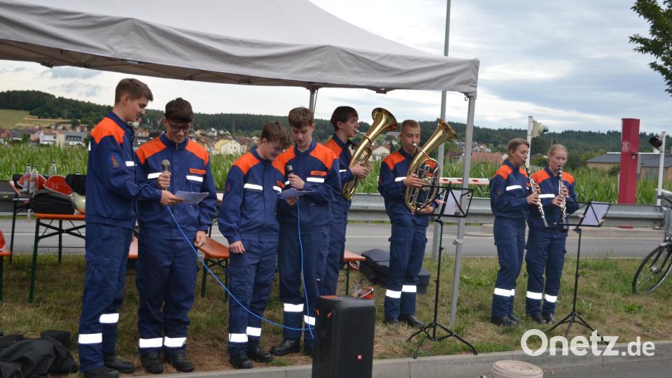 Für den kulturellen Prüfungsteil wurde eigens eine &quot;Feuerwehrkapelle&quot; gegründet, die &quot;Dem Land Tirol die Treue&quot; anstimmte. Bild: kki