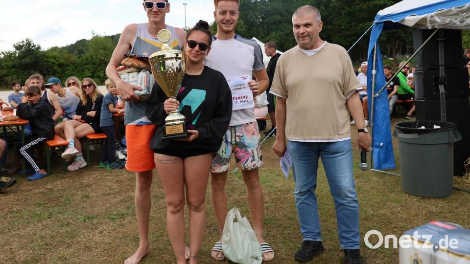 Die Sieger im Fun Cup: &quot;Sandsäcke&quot; aus Grafenwöhr. Bild: Michael Klement