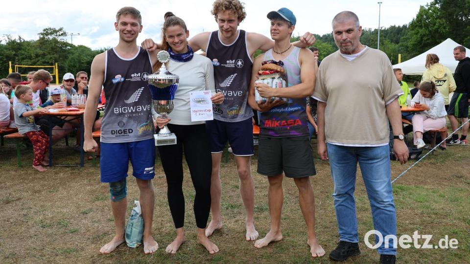 Die Sieger im Masters-Cup: &quot;Chickentown&quot; aus Henfenfeld. Bild: Michael Klement