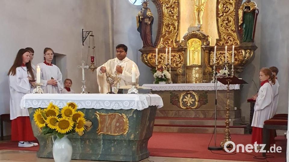 Verabschiedung Pfarrer Pater Antony D´Cruz Bild: Dobler/exb