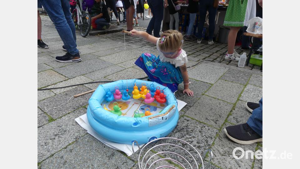 Entenangeln Bild: rn
