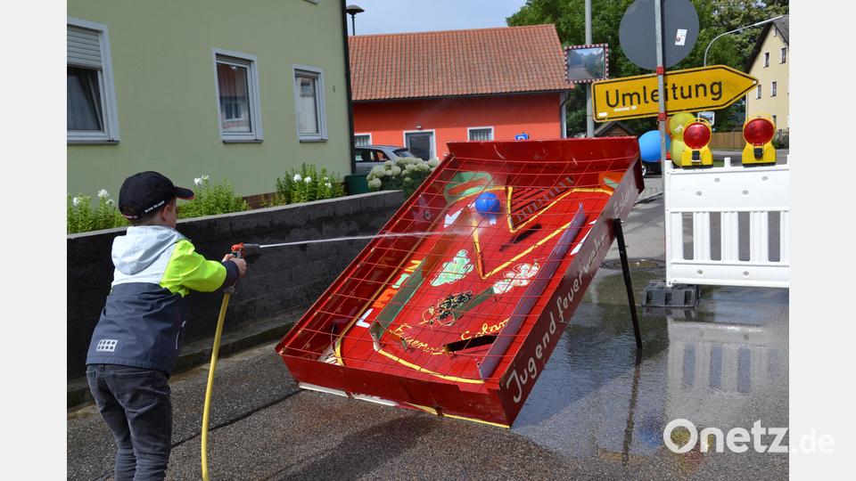 Verschiedene Aktionen hat auch die Feuerwehr Heumaden angeboten. Bild: gi