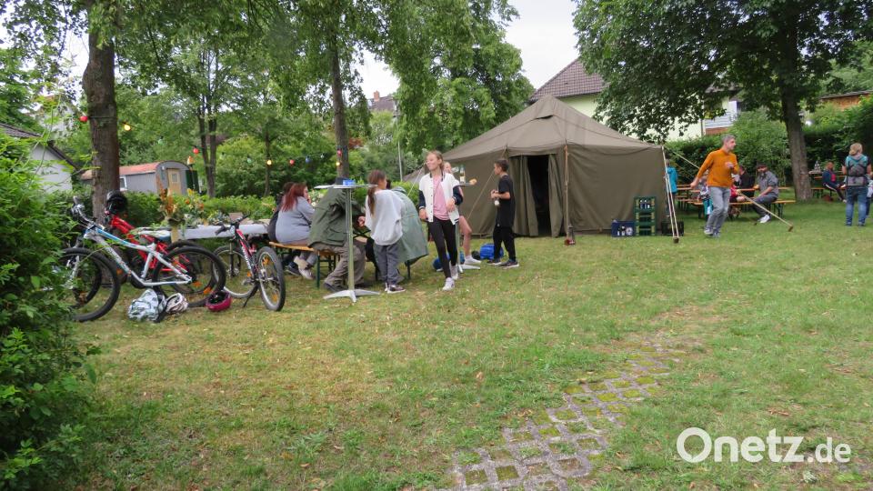 Beim alljährlichen Siedlerfest feierten die Parkstein gemeinsam. Bild: adj