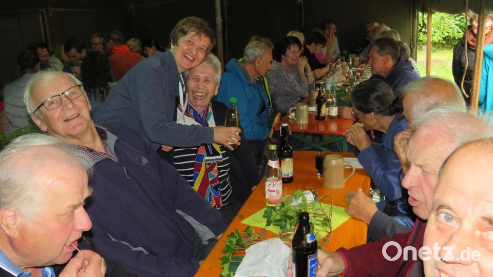 Beim alljährlichen Siedlerfest feierten die Parkstein gemeinsam. Bild: adj