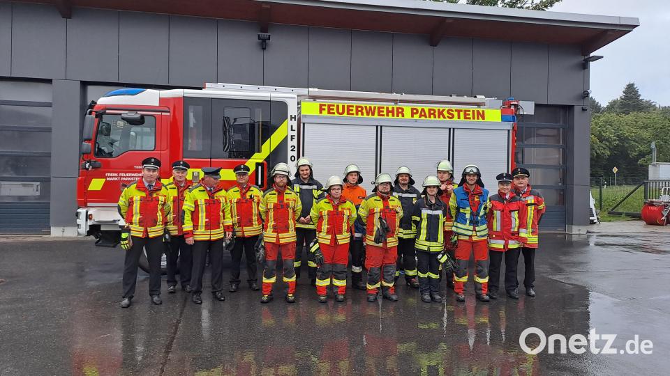 Feuerwehr Parkstein: Leistungsprüfung Bild: Stefan Bäumler/exb