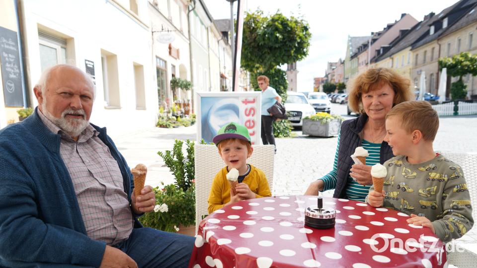 Familie Rauch war aus Oberbruck gekommen. Bild: kaz