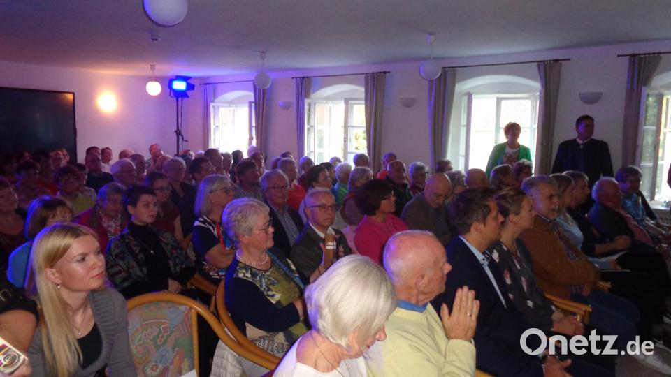 Der Saal war voll besetzt Bild: amö