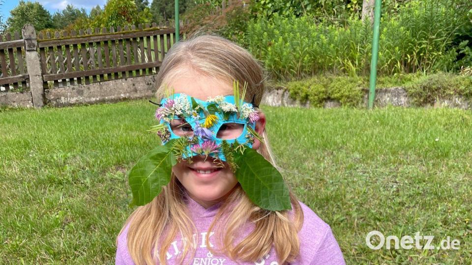 Jedes Kind nahm seine Waldmaske mit nach Hause. Bild: Birgit Trenz/exb