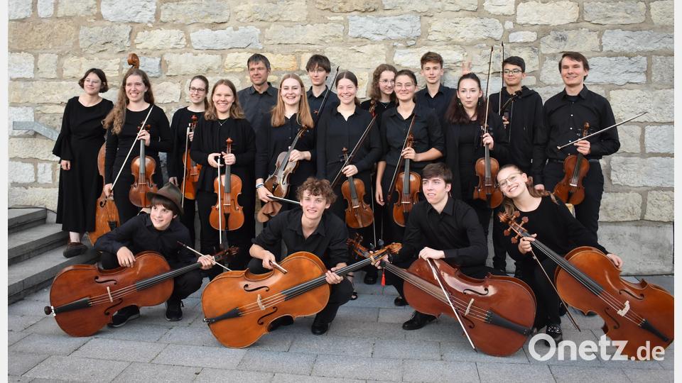 Das Bayerische junge Barockorchester mit Konzertmeister Martin Schneider (hintere Reihe rechts). Bild: rgr