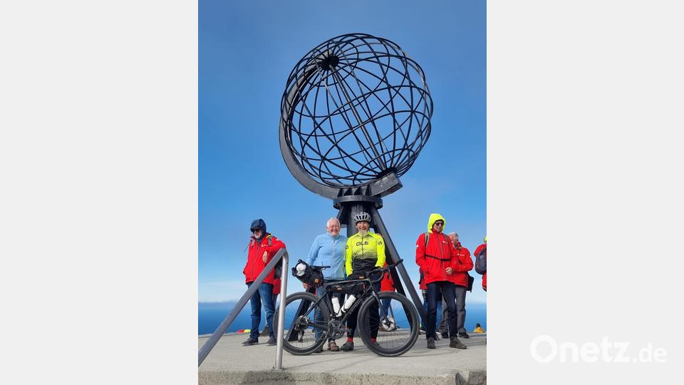 Geschafft: Josef Reger hat sein Ziel nach 3200 Kilometer an 14 Tagen erreicht. Bild: Josef Reger