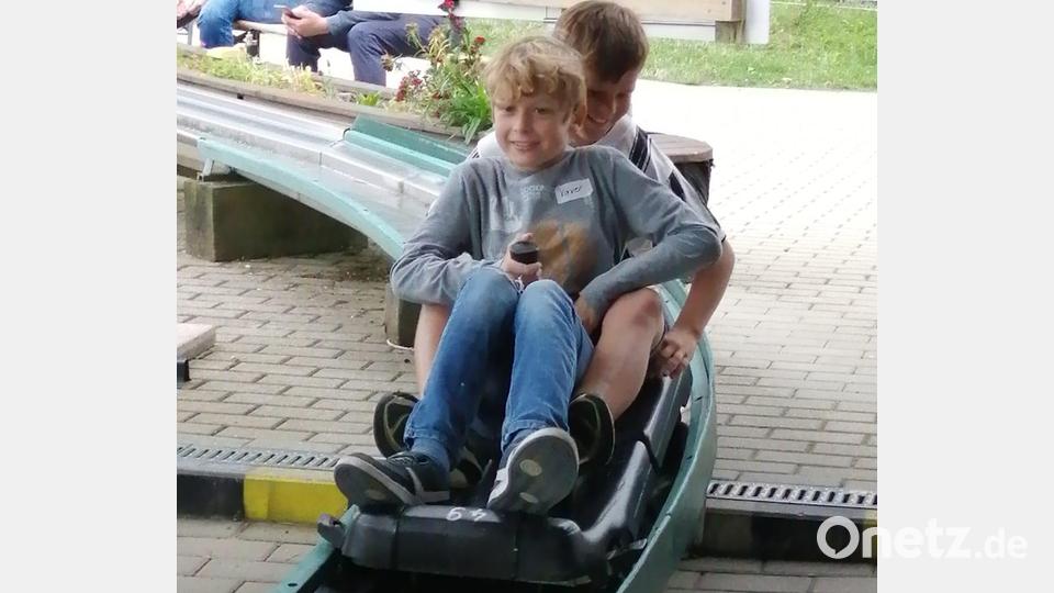 Beim Sommerrodeln geht die Post ab. Bild: tok