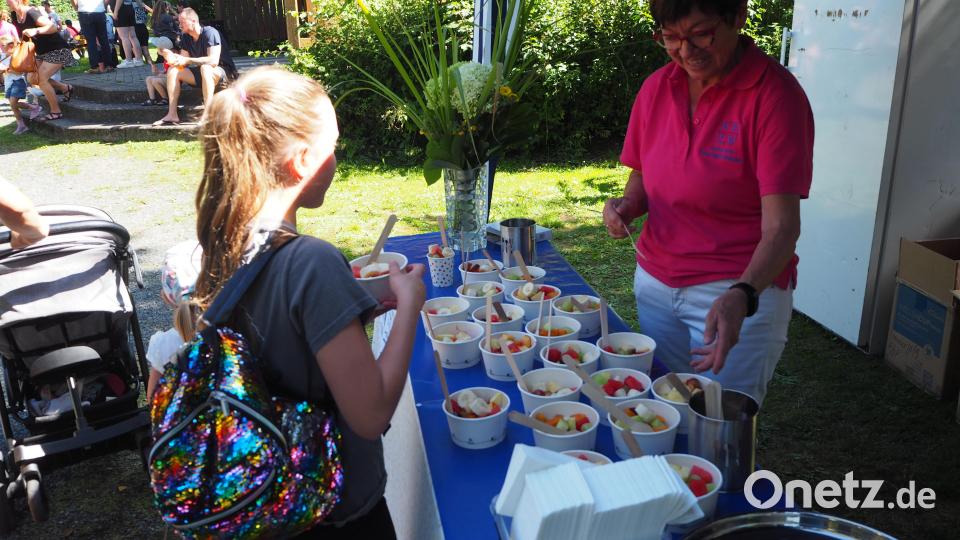 Das Kinderfest der Stadt Neustadt/WN bot etliche Spaßangebote für die Kleinen und schon etwas Größeren. Bild: krb
