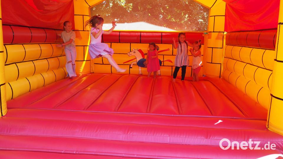 Das Kinderfest der Stadt Neustadt/WN bot etliche Spaßangebote für die Kleinen und schon etwas Größeren. Bild: krb