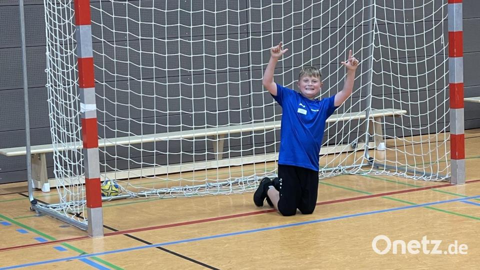 Handball ist für alle da“, Ferienprogramm des Stadtjugendrings Bild: Florian Breinbauer/exb