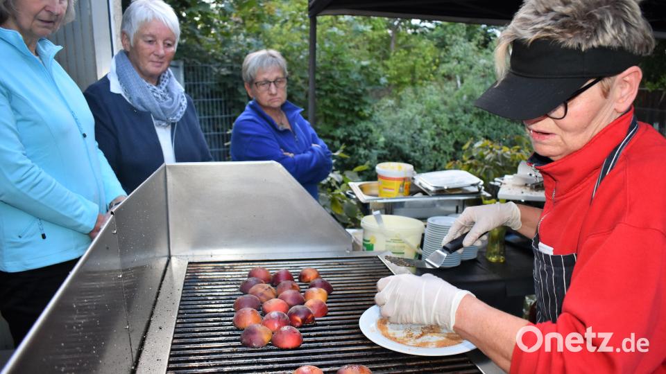 Die Nachspeise vom Grill. Bild: rgr