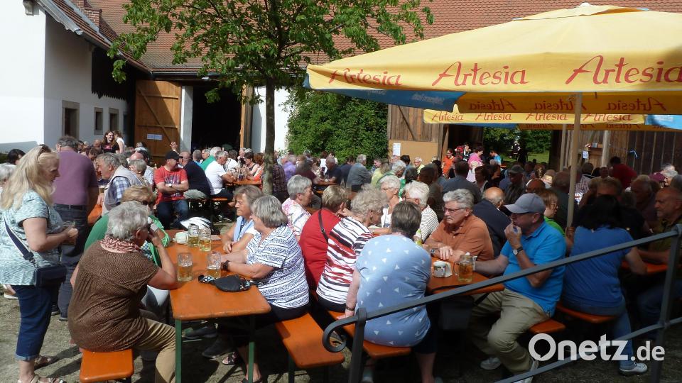 Wie bereits im letzten Jahr gaben sich unzählige Besucher, vor allem auch viele Auswärtige, ein Stelldichein in Hohenthan – der eine länger, der andere kürzer. Denn auch heuer konnten sich hier die Gäste mit vielerlei Gaumenfreuden im besonderen Ambiente des Pfarrhofes verwöhnen lassen. Bild: bir
