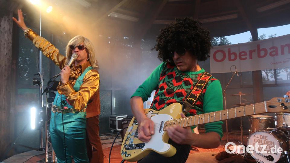 Die &quot;Golden Glitter Band&quot;. Bild: Kunz